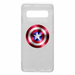 Чехол для Samsung S10 Щит кэпа - PrintSalon