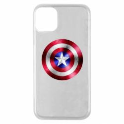 Чехол для iPhone 11 Pro Щит кэпа - PrintSalon