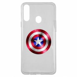 Чехол для Samsung A20s Щит кэпа - PrintSalon