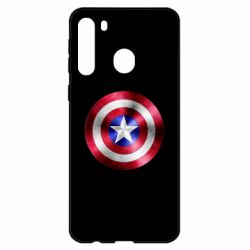 Чехол для Samsung A21 Щит кэпа