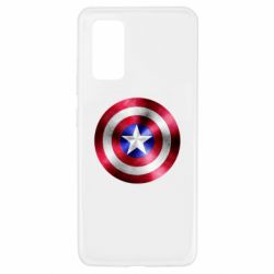 Чехол для Samsung A32 4G Щит кэпа