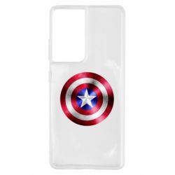 Чехол для Samsung S21 Ultra Щит кэпа - PrintSalon