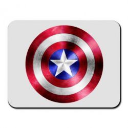 Коврик для мыши Щит кэпа - PrintSalon