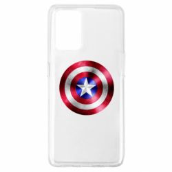 Чехол для Oppo A74 4G Щит кэпа - PrintSalon