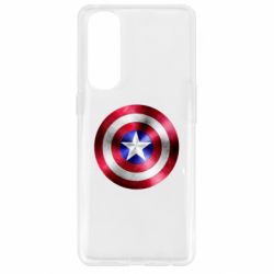 Чехол для Oppo Reno 4 Pro Щит кэпа - PrintSalon