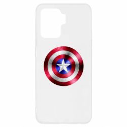 Чехол для Oppo Reno 5 Lite Щит кэпа - PrintSalon