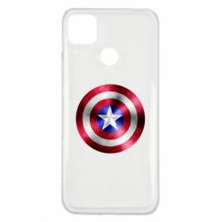 Чехол для Xiaomi Redmi 9c Щит кэпа - PrintSalon