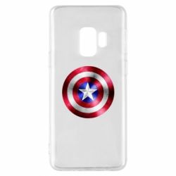 Чехол для Samsung S9 Щит кэпа - PrintSalon