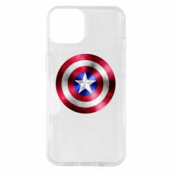 Чехол для iPhone 14 Щит кэпа - PrintSalon