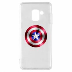 Чехол для Samsung A8 2018 Щит кэпа - PrintSalon