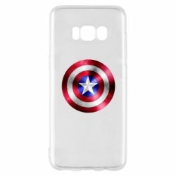 Чехол для Samsung S8 Щит кэпа - PrintSalon