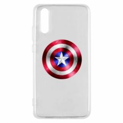 Чехол для Huawei P20 Щит кэпа - PrintSalon