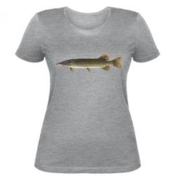 Жіноча футболка Щука - PrintSalon