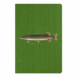 Блокнот з принтом Щука - PrintSalon