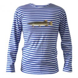 Тільник з довгим рукавом Щука - PrintSalon