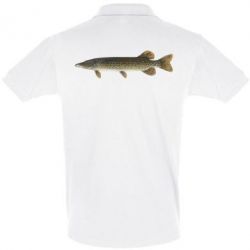 Мужское поло Щука - PrintSalon