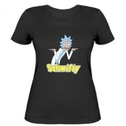 Женская футболка Schwifty - PrintSalon