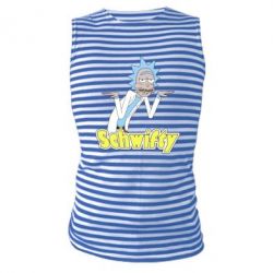 Майка-тельняшка Schwifty - PrintSalon