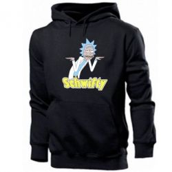 Мужское худи Schwifty - PrintSalon