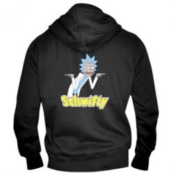 Мужское худи на молнии Schwifty - PrintSalon