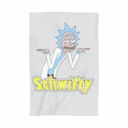 Полотенце с принтом Schwifty - PrintSalon