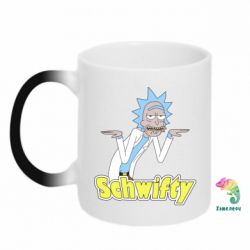 Чашка-хамелеон Schwifty - PrintSalon