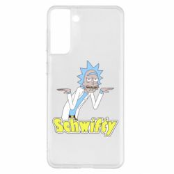 Чехол для Samsung S21+ Schwifty - PrintSalon