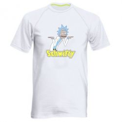 Мужская футболка для спорта Schwifty - PrintSalon