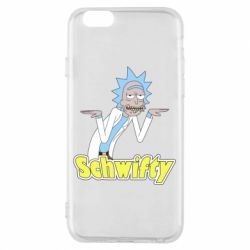 Чехол для iPhone 6/6S Schwifty - PrintSalon