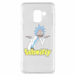 Чехол для Samsung A8 2018 Schwifty - PrintSalon