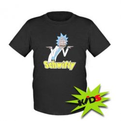 Детская футболка Schwifty - PrintSalon