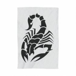Полотенце с принтом Scorpio - PrintSalon