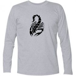 Футболка с длинным рукавом Scorpio - PrintSalon