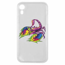 Чехол для iPhone XR Scorpion tattoo - PrintSalon