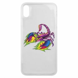 Чехол для iPhone Xs Max Scorpion tattoo - PrintSalon