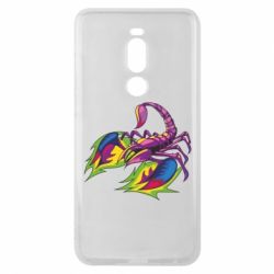 Чехол для Meizu Note 8 Scorpion tattoo-PrintSalon Чехол для Meizu Note 8 Scorpion tattoo