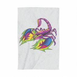 Полотенце с принтом Scorpion tattoo - PrintSalon