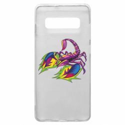 Чехол для Samsung S10+ Scorpion tattoo - PrintSalon
