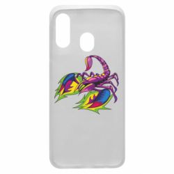 Чехол для Samsung A40 Scorpion tattoo - PrintSalon