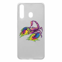 Чехол для Samsung A60 Scorpion tattoo - PrintSalon