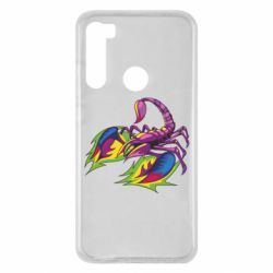 Чехол для Xiaomi Redmi Note 8 Scorpion tattoo - PrintSalon