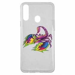 Чехол для Samsung A20s Scorpion tattoo-PrintSalon Чехол для Samsung A20s Scorpion tattoo