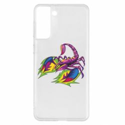 Чехол для Samsung S21+ Scorpion tattoo - PrintSalon