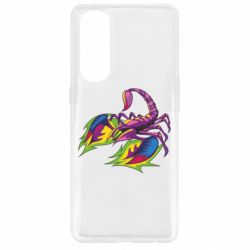 Чехол для Oppo Reno 4 Pro Scorpion tattoo - PrintSalon