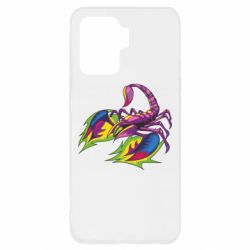 Чехол для Oppo Reno 5 Lite Scorpion tattoo - PrintSalon