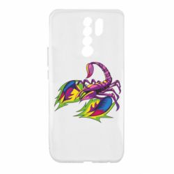 Чехол для Xiaomi Redmi 9 Scorpion tattoo - PrintSalon