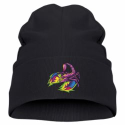 Детская шапка Scorpion tattoo - PrintSalon