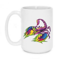 Чашка 420ml Scorpion tattoo - PrintSalon
