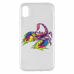 Чехол для iPhone X/Xs Scorpion tattoo - PrintSalon