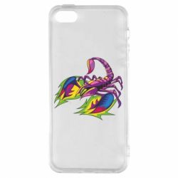 Чехол для iPhone5/5S/SE Scorpion tattoo - PrintSalon